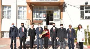 İl Milli Eğitim Müdürü Süleyman Ekici Çameli İlçesini Ziyaret Etti