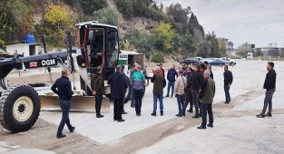 İş makinası operatörlerine eğitim verildi