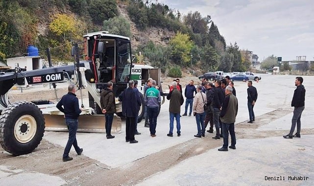 İş makinası operatörlerine eğitim verildi