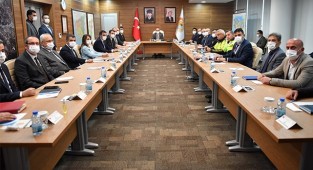 Kış dönemi trafik güvenliği toplantısı yapıldı