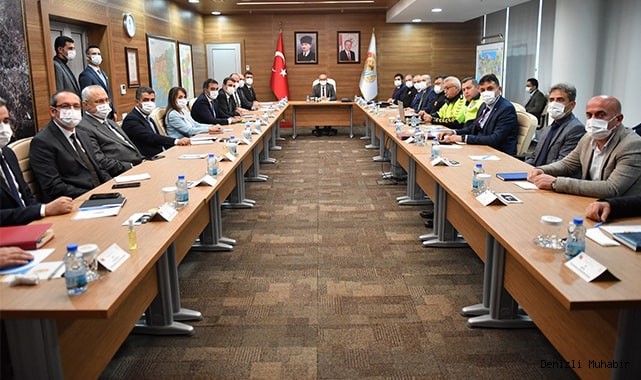 Kış dönemi trafik güvenliği toplantısı yapıldı