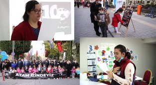 MERKEZEFENDİ BELEDİYESİ VE ENGELSİZ YAŞAM AKADEMİSİ’NDE ATATÜRK ANILDI