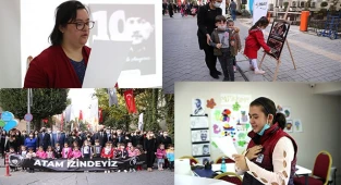 MERKEZEFENDİ BELEDİYESİ VE ENGELSİZ YAŞAM AKADEMİSİ’NDE ATATÜRK ANILDI