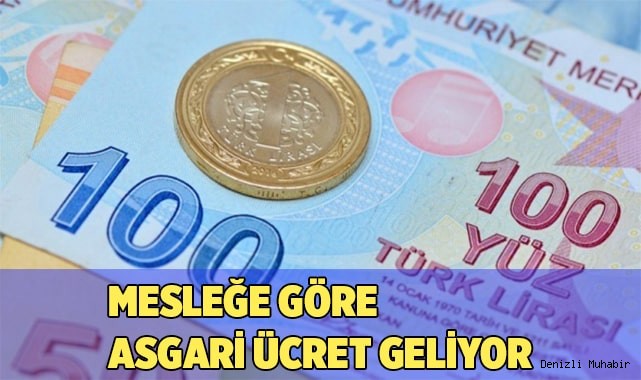 Mesleğe göre asgari ücret geliyor
