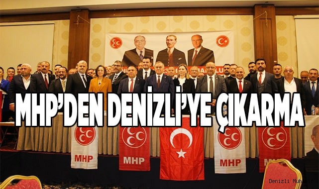 MHP’nin 'Adım Adım 2023-İl İl Anadolu' buluşmaları Denizli’yle devam etti