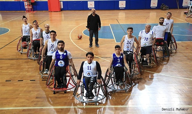PAMUKKALE BELEDİYESPOR TEKERLEKLİ SANDALYE TAKIMI SEZONA DEPLASMANDA BAŞLIYOR