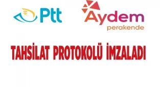 PTT ile Aydem Perakende ve Gediz Perakende Arasında Tahsilat Protokolü İmzalandı