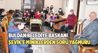 Şevik’e miniklerden soru yağmuru