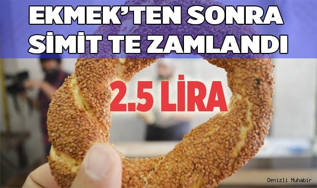 Simit 2.5 lira