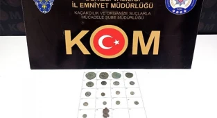 Tarihi eserleri satamadan yakalandı