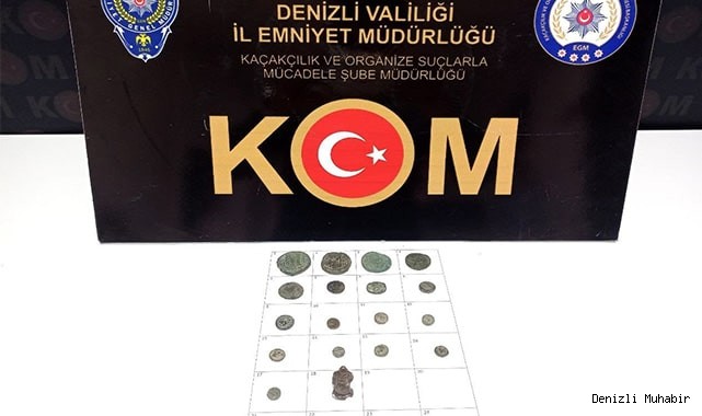 Tarihi eserleri satamadan yakalandı