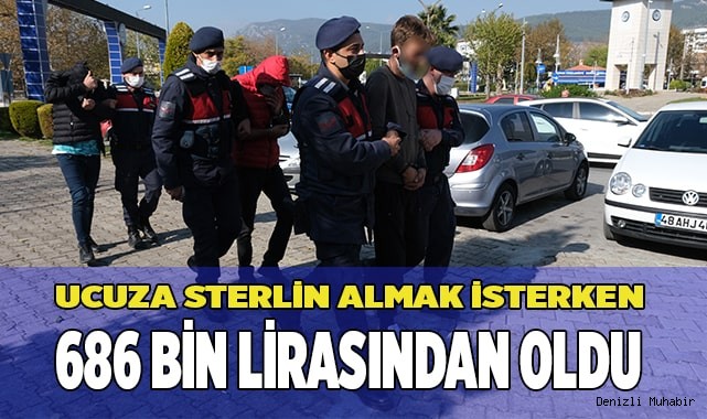 Ucuza sterlin almak isterken 686 bin lirasından oldu