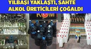 Yılbaşı yaklaştı, sahte alkol üreticileri çoğaldı