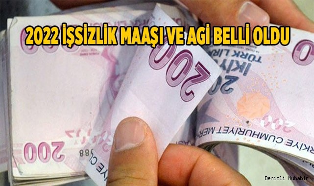 2022 işsizlik maaşı ve AGİ belli oldu