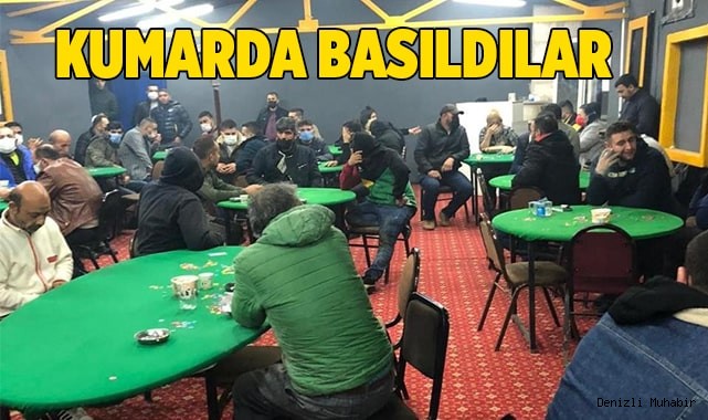 26 kişi kumar oynarken basıldı