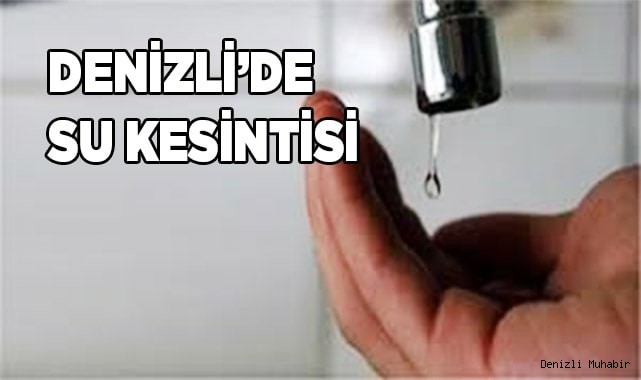 3 ilçede su kesintisi