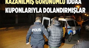 6 il'de sahte iddiaa kuponu operasyonu
