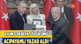 Acıpayamlı yazar Gürbüz Azak, yılın edebiyat ödülünü aldı