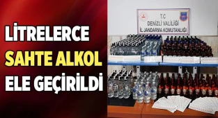 Araçlardan litrelerce sahte alkol çıktı