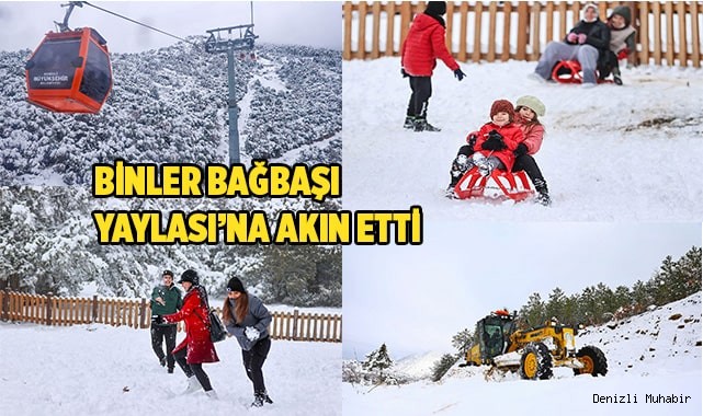 BİNLER BAĞBAŞI YAYLASI’NA AKIN ETTİ