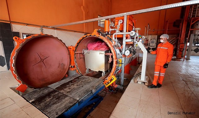 Büyükşehir ayda 210 ton tıbbi atığı evsel atığa dönüştürüyor
