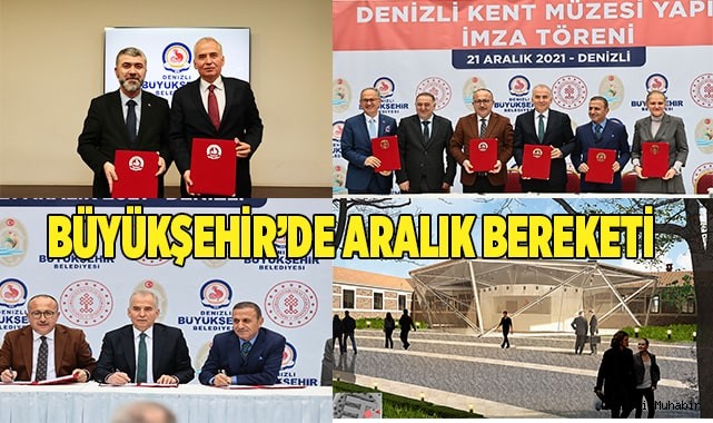 Büyükşehir’de Aralık bereketi