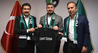 Cahit Özkan ve Ceylan, Denizlispor'u ziyaret etti