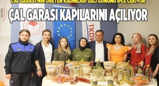 ÇAL GARASI KAPILARINI AÇILIYOR