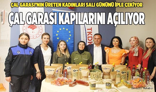 ÇAL GARASI KAPILARINI AÇILIYOR