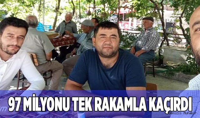Çamelili genç, 97 milyonu kıl payı kaçırdı
