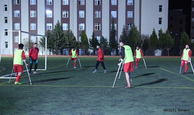 Denizli Ampute Futbol Takımı, Kayseri’ye 3 puan için gidiyor