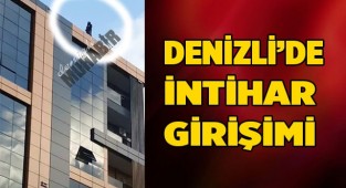 Denizli’de intihar girişimi