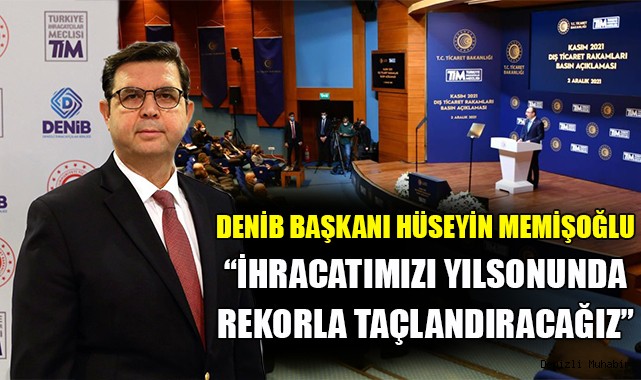 Denizli Kasım ayı ihracatı, yüzde 34 artışla 322 milyon Dolar’a ulaştı