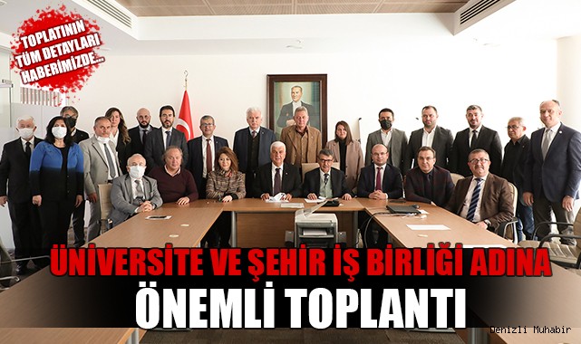 Denizli ve PAÜ el ele vererek üretime geçme zamanının geldiğini hatırlattı