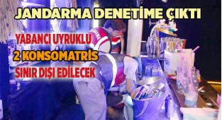 Eğlence mekanında izini olmadan çalışan kadın sınır dışı edilecek
