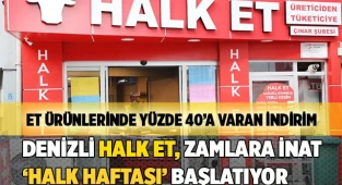 ET ÜRÜNLERİNDE YÜZDE 40’A VARAN İNDİRİM