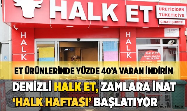 ET ÜRÜNLERİNDE YÜZDE 40’A VARAN İNDİRİM