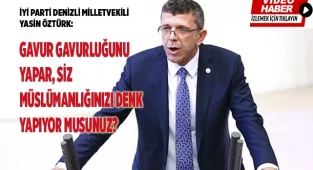 Gavur gavurluğunu yapar, siz Müslümanlığınızı denk yapıyor musunuz?