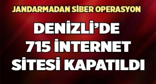 Jandarmadan internet sitelerine siber operasyon
