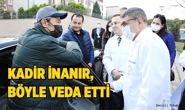 Kadir İnanır, böyle veda etti