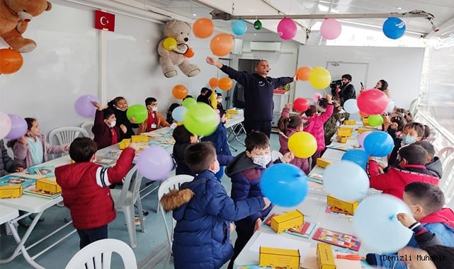 “Motivasyon Tırı” ilkokul öğrencileriyle buluşuyor