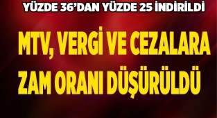 MTV’de yeniden değerleme oranları belli oldu