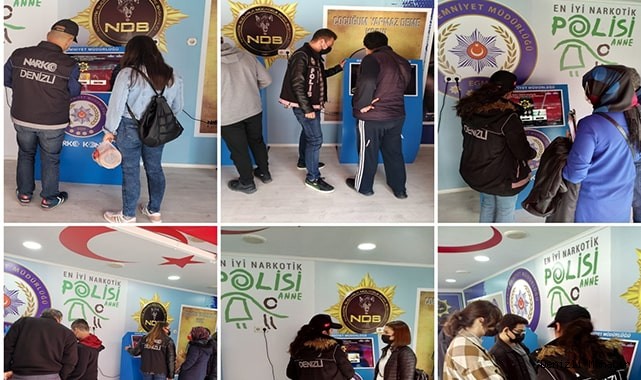 Narkotik Eğitim Tırı Denizli’de