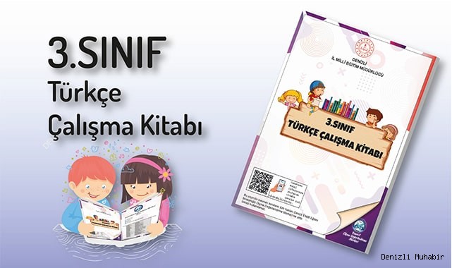Öğretmenlerin hazırladığı 3. Sınıf Türkçe Çalışma Kitabı yayında