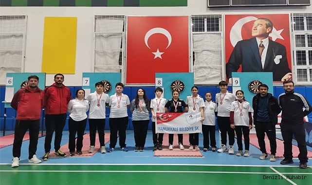 PAMUKKALELİ DARTÇILARDAN 18 MADALYA