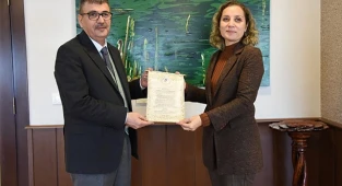Rektör Kutluhan Düzce Üniversitesi’nde Temaslarda Bulundu