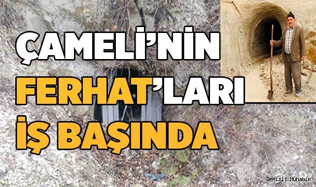 Sabırla... dağları deliyorlar