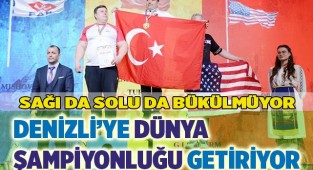 Sağı da solu da bükülmüyor, Yenerer yine Dünya Şampiyonu oldu
