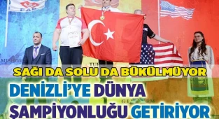 Sağı da solu da bükülmüyor, Yenerer yine Dünya Şampiyonu oldu