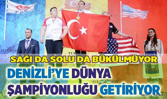 Sağı da solu da bükülmüyor, Yenerer yine Dünya Şampiyonu oldu